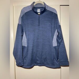Callaway Blue Quarter-Zip Pullover with pockets Men’s Size XL